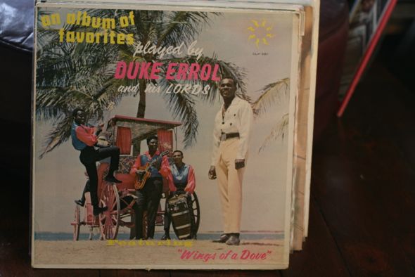 Duke Errol, vinyl, record, Calypso