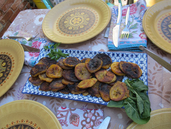 pan fried plantains
