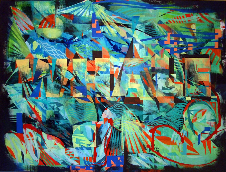 Jonah & The Whale by artist Jamie Lawson, zoo, Hamilton, James north art crawl, Loose Canon gallery