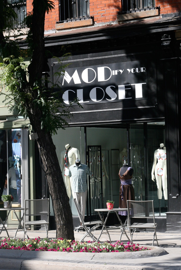 MODify Your Closet, Hamilton, King St. vintage & consignment clothing shop