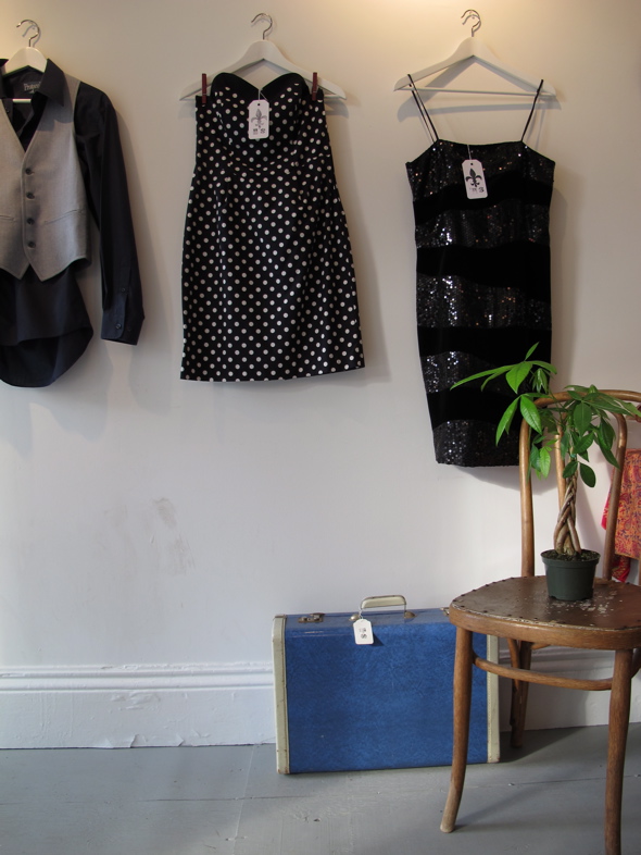 Hawk & Sparrow, vintage clothing store, 126 James St. north, Hamilton, Ontario