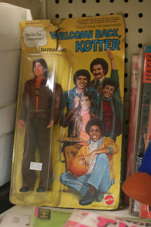 Welcome Back Kotter, vintage doll, Antique Avenue, Ottawa Street, Hamilton, Ontario, antiques