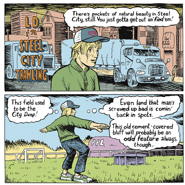 Luke Doucet and the White Falcon, graphic novelist, artist, David Collier, Hamilton, Ontario