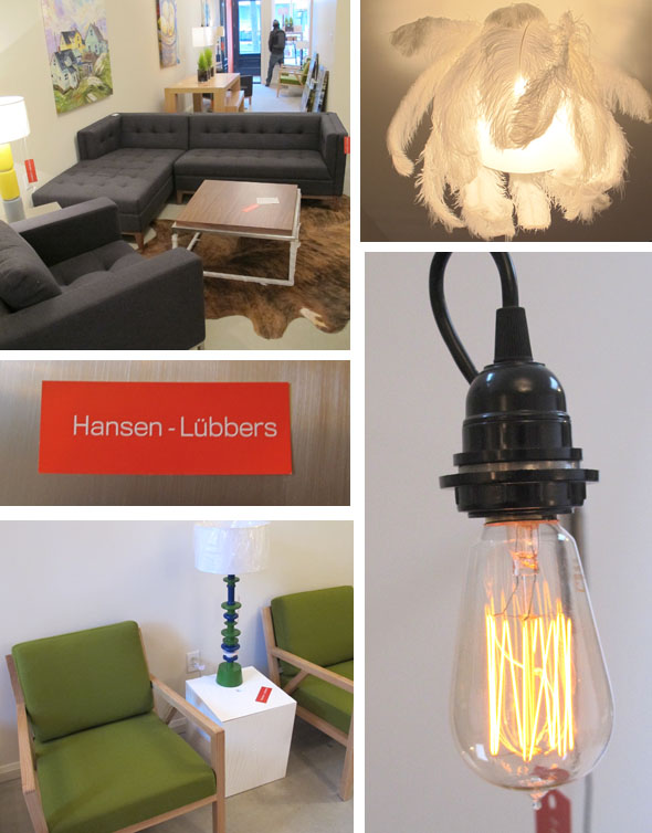 hansen & Lubbars, 114 james st. north, gus funiture, filament lighting, feather light