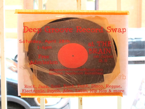 deep groove record swap, april 28 2012