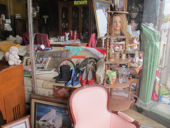 The Garage Sale Place, antiques, Concession St., Hamilton, Ontario