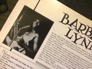 Barbara Lynn album cover back