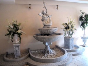Festival Banquet Hall mermaid statue