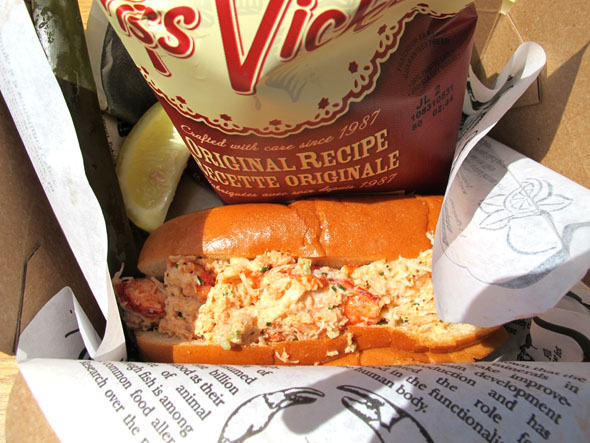 sew hungry, buster's sea cove, lobster roll